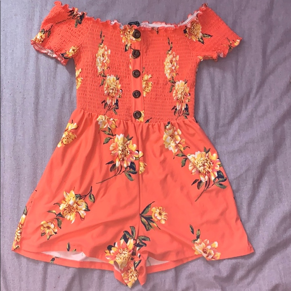 floral romper